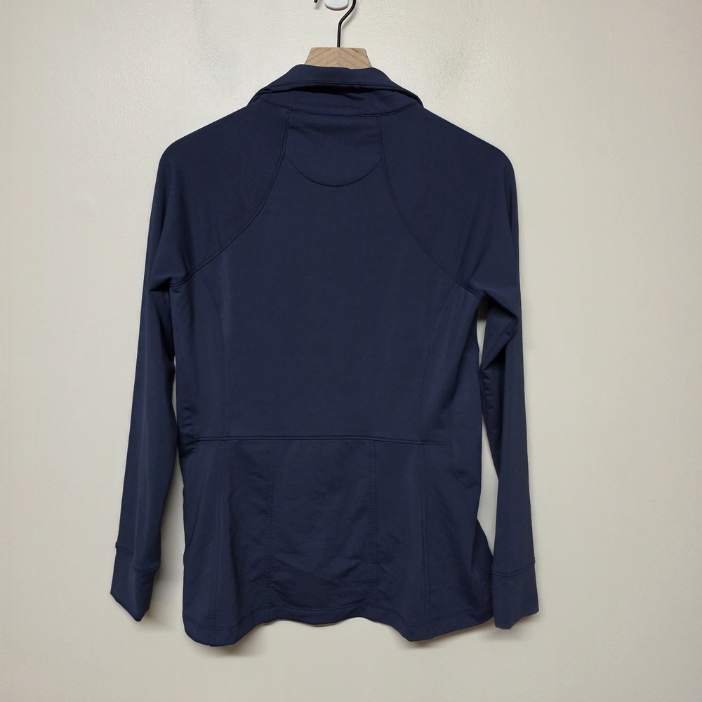 Peter Millar Jacket Navy Blue Full Zip Women's Small Athleisure Golf Pickleball - Picture 4 of 6